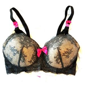 You! Lingerie Lace Nursing Maternity Cage Bra 34C